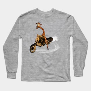 Funny giraffe Long Sleeve T-Shirt